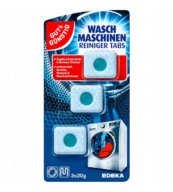 G&G Czyścik do pralki w tabletkach 3x20g