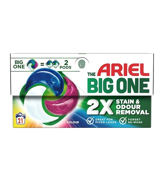Ariel The Big One Colour Pods 21p 762g