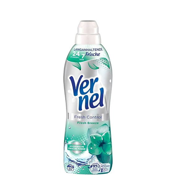 Vernel Fresh Control Fresh Breeze Płuk 37p 814ml