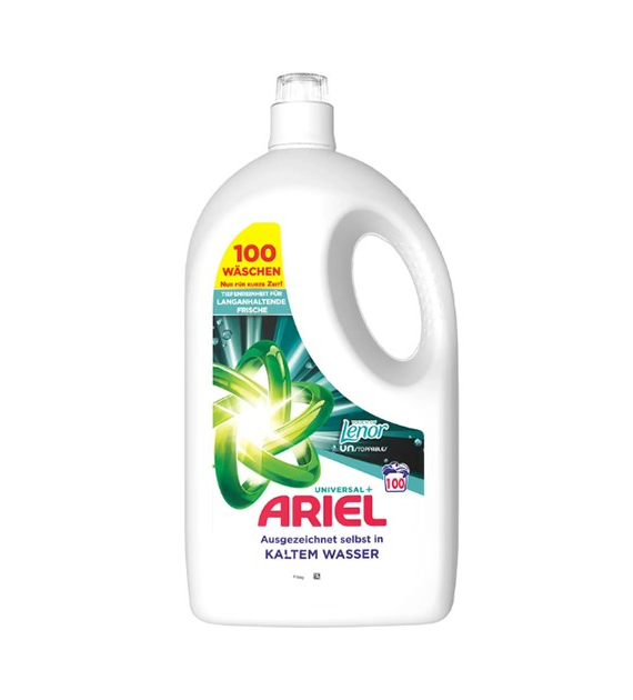 Ariel Universal+ Touch of Lenor Gel 100p 4,5L
