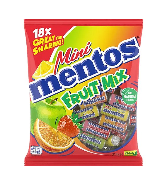 Mentos Mini Fruit Mix 214,7g