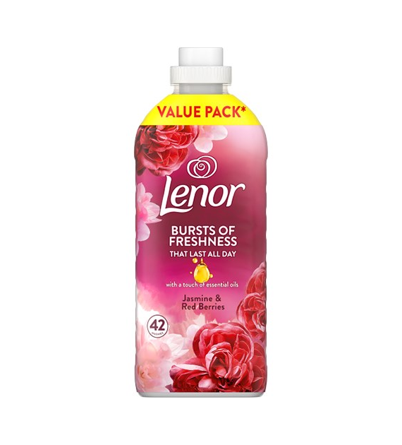Lenor Jasmine & Red Berries Płuk 42p 1,3L