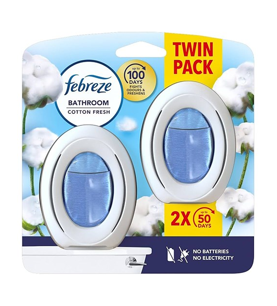 Febreze Bathroom Cotton Fresh Odś 2 x 7,5ml
