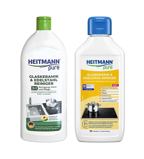 Heitmann Pure Glaskeramik & Edelstahl 250ml