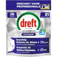 Dreft Professional All in One Platinum 81szt 1207g