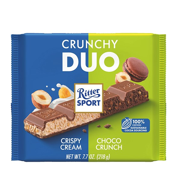 Ritter Sport Crunchy Duo Czekolada 218g