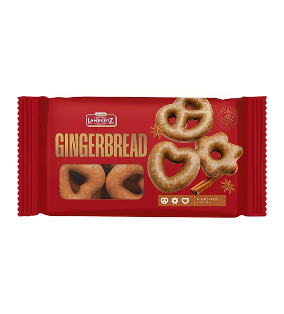 Lambertz Gingerbread Mixed Shapes Chocolate 800g