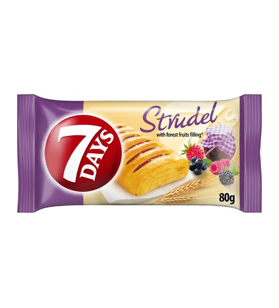 7 Days Strudel Forest Fruits Filling 80g