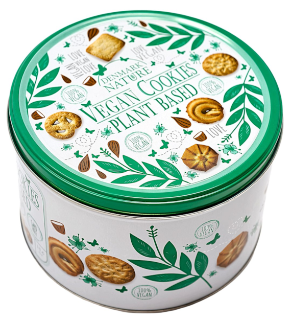 JB Denmark Nature Plant Based Ciastka Puszka 300g
