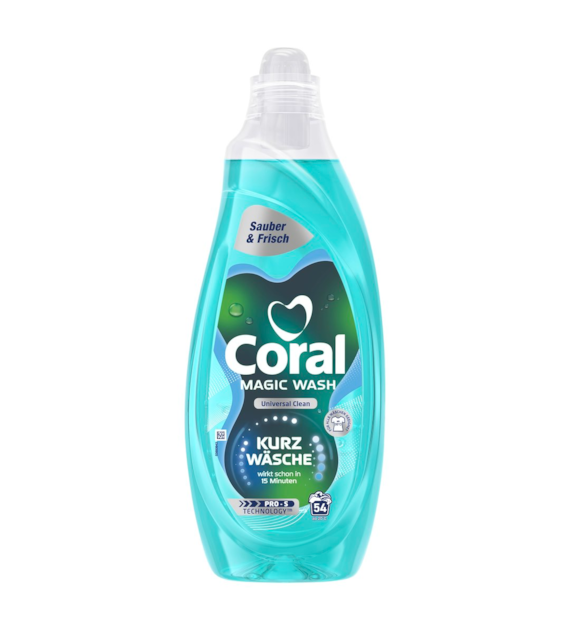 Coral Magic Wash Quick & Care Universal 54p 2,1L