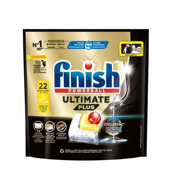 Finish Powerball Ultimate Plus Citron 22szt 268g