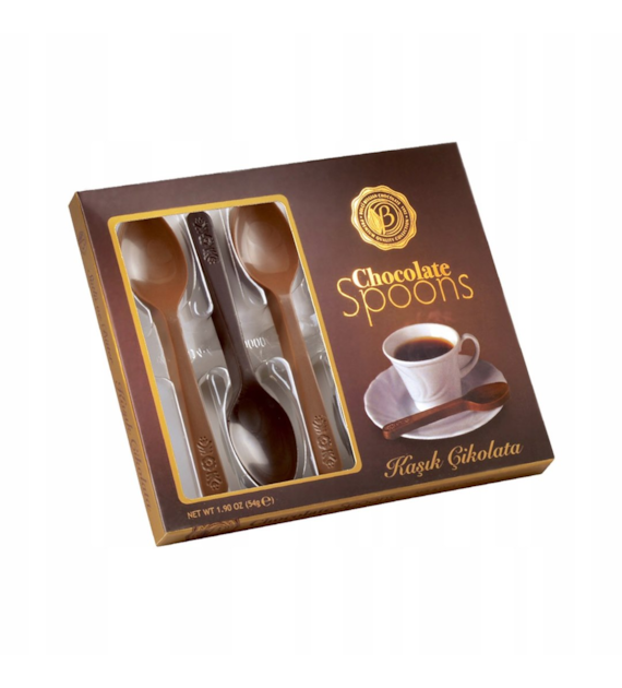 Bolci Chocolate Spoons Milk&Dark Łyżeczki 54g