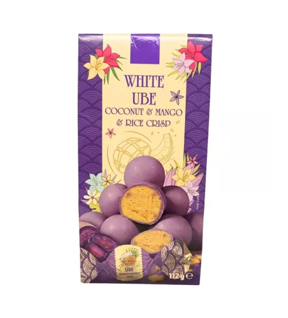 Millano White Ube Coconut Mango Praliny 112g