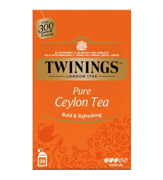 Twinings Pure Ceylon Herbata 20szt 40g