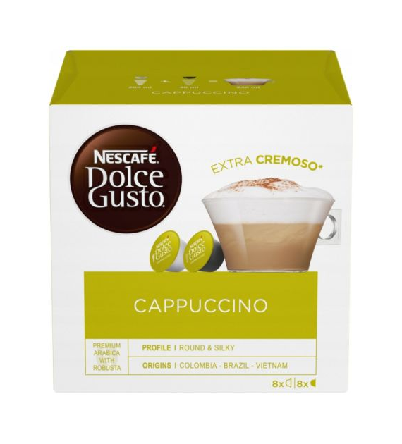 D.Gusto Cappuccino Caps 8+8szt 186g
