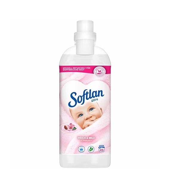 Softlan Ultra Weich & Mild Sensitiv Płuk 45p 1L *