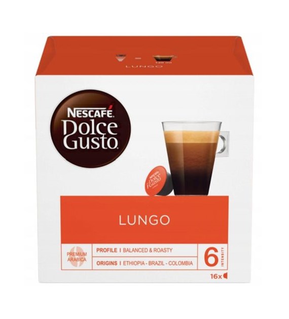 D.Gusto Lungo Caps 16szt 104g