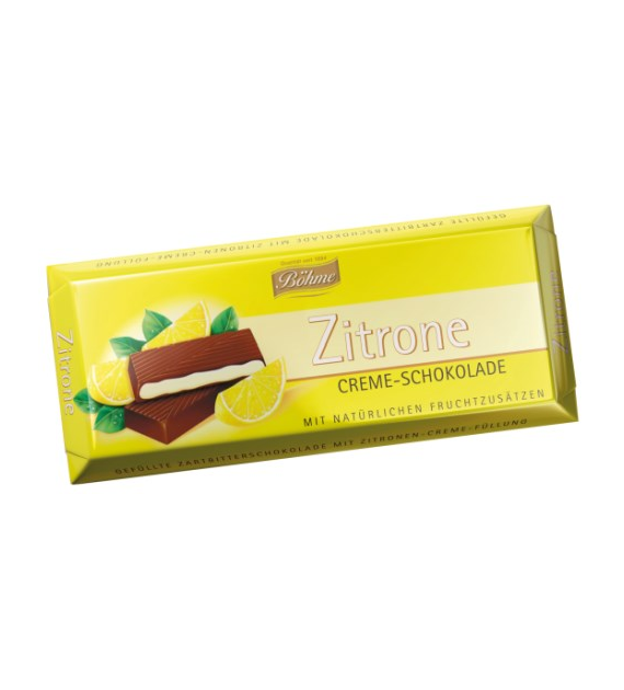 Bohme Zitrone Creme Czekolada 100g