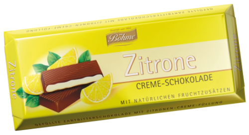 Bohme Zitrone Creme Czekolada 100g