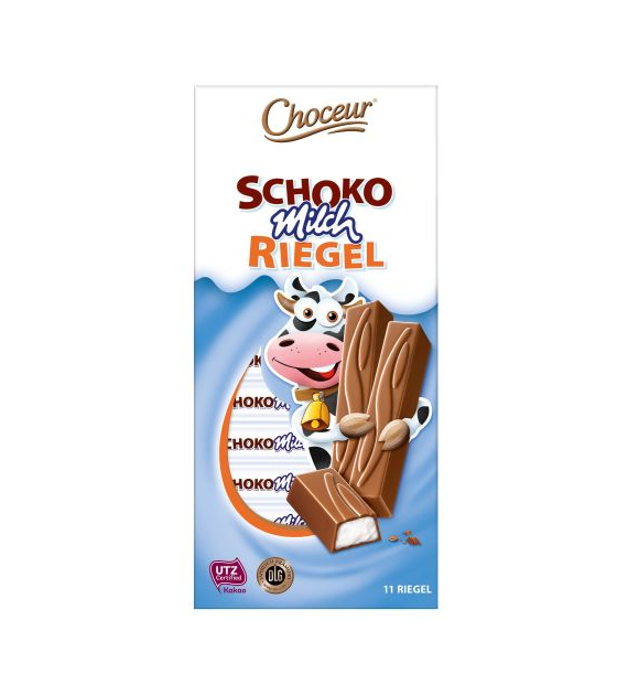 Choceur Schoko Milch Riegel 11szt 200g
