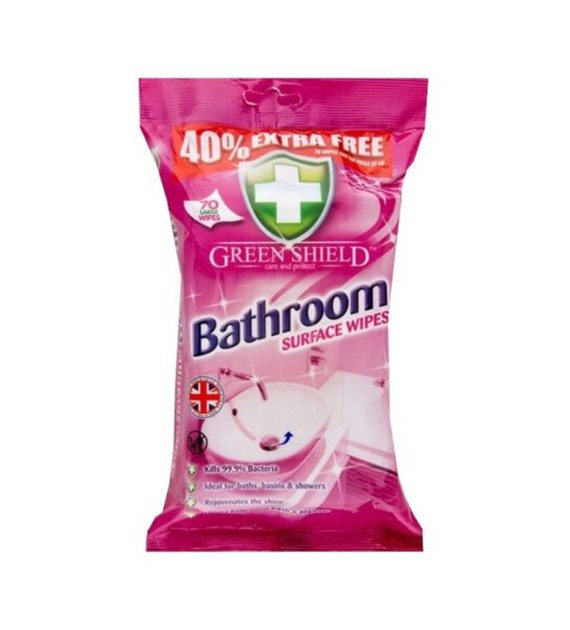 Green Shield Bathroom Chusteczki 70szt