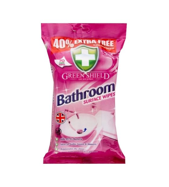 Green Shield Bathroom Chusteczki 70szt