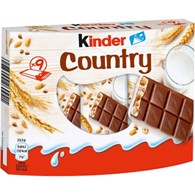 Kinder Country 9szt 235g