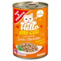 G&G Hello My Cat Zarte Stuckchen Huhn 415g