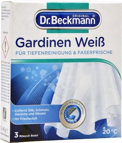 Dr.Beckmann Gardinen Weiss 120g