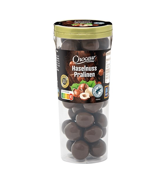 Choceur Haselnuss Pralinen Tuba 200g