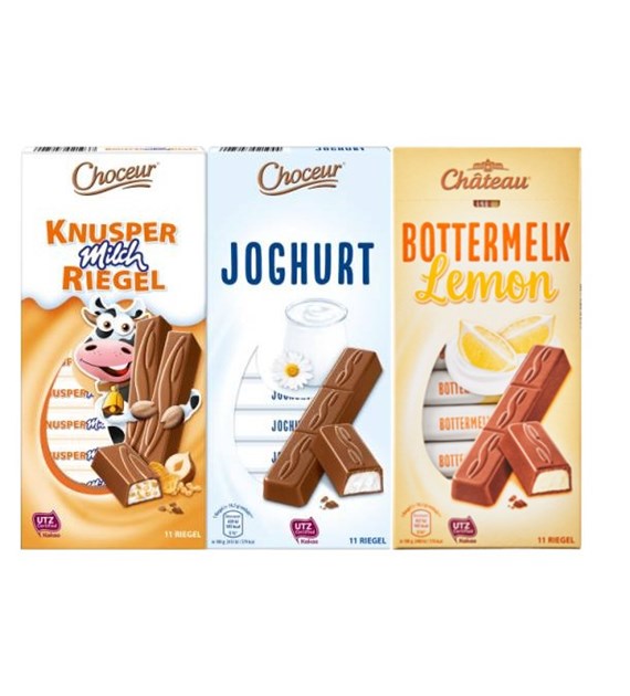 Choceur Knusper Riegel / Joghurt / Lemon 200g