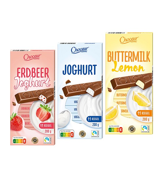 Choceur Riegel Erdbeer/Lemon/Joghurt 200g