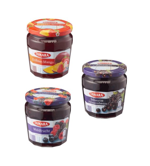 Tamara Waldfrucht/Erdbeer-Mango/Johan Dżem 450g