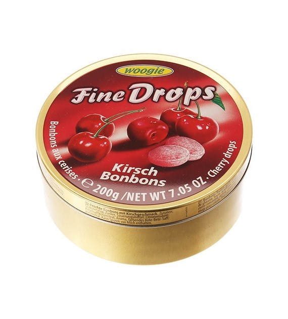 Woogie Fine Drops Kirsch 200g
