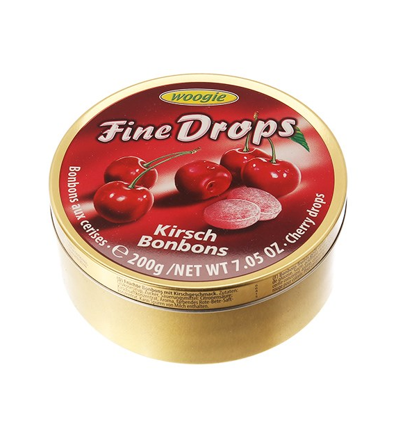 Woogie Fine Drops Kirsch 200g