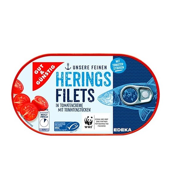 G&G Herings Filets Tomatencreme 200g