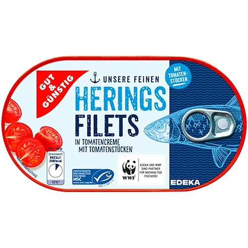 G&G Herings Filets Tomatencreme 200g
