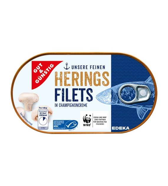G&G Herings Filets Champignoncreme 200g