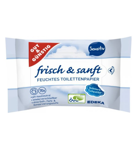 G&G Chusteczki Toaletowe Sensitive 70szt