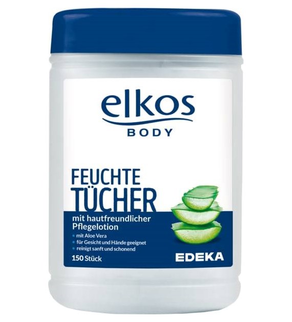 Elkos Aloes Chusteczki 150szt
