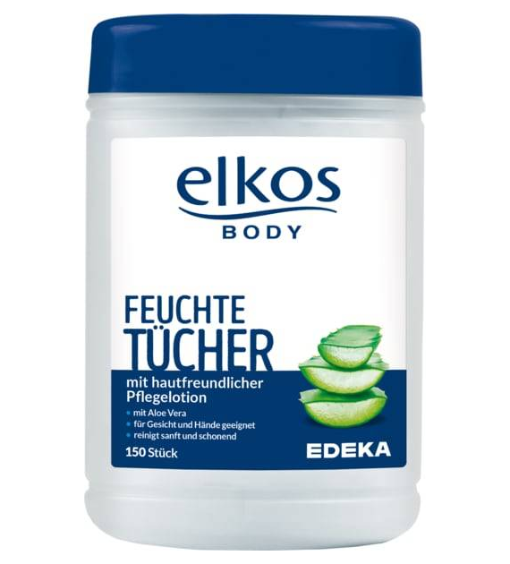 Elkos Aloes Chusteczki 150szt