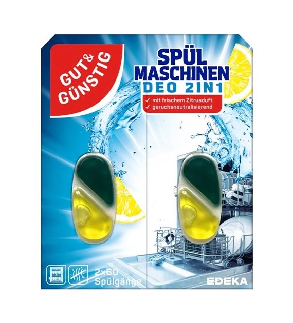G&G Spulmaschinen Deo 2in1 do Zmywarki 2x60g