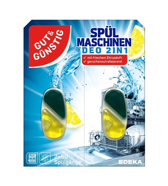 G&G Spulmaschinen Deo 2in1 do Zmywarki 2x60g