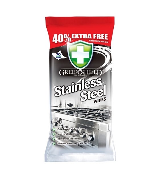 Green Shield Stainless Steel Chusteczki 50szt
