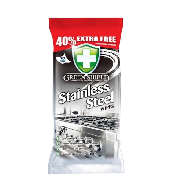 Green Shield Stainless Steel Chusteczki 50szt
