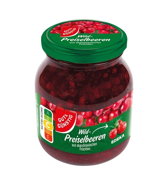 G&G Wild-Preiselbeeren Borówka Czerwona 390g