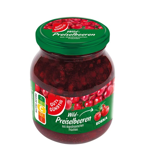 G&G Wild-Preiselbeeren Borówka Czerwona 400g