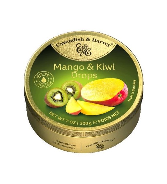 C&H Mango Kiwi Drops 200g/9