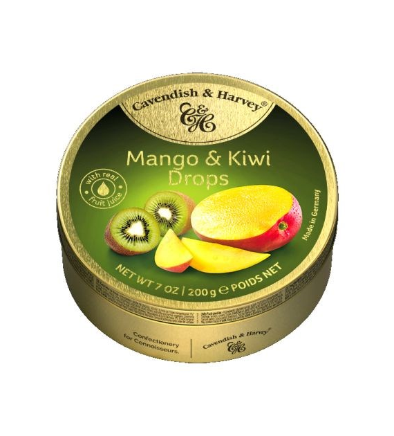 C&H Mango Kiwi Drops 200g