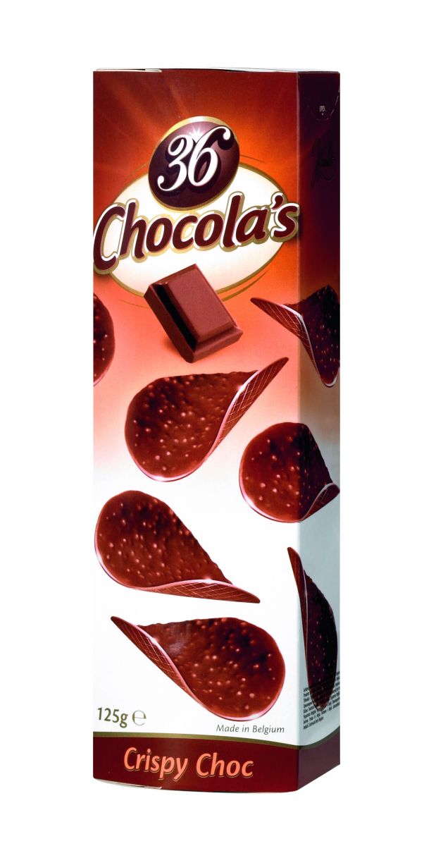Chocolas Crispy Choc Mleczne 125g